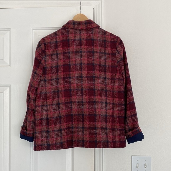 Koret vintage tweed plaid shacket. - Picture 3 of 14